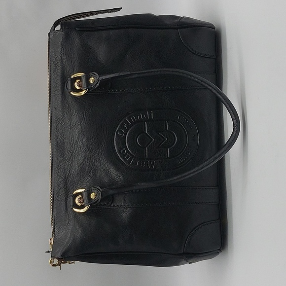 808- Marino Orlandi Women's Bag Genuine Leather Made In Italy NWT - Picture 1 of 11